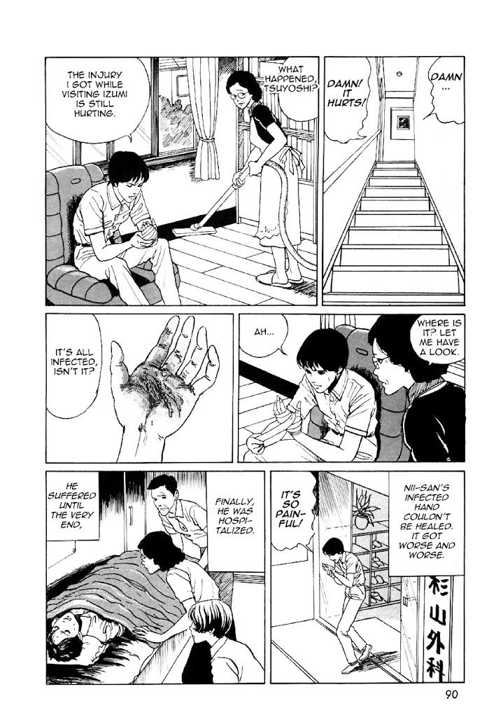 Itou Junji Kyoufu Manga Collection Chapter 13.2 page 56 - Vol.13 Chapter 2: Gravetown