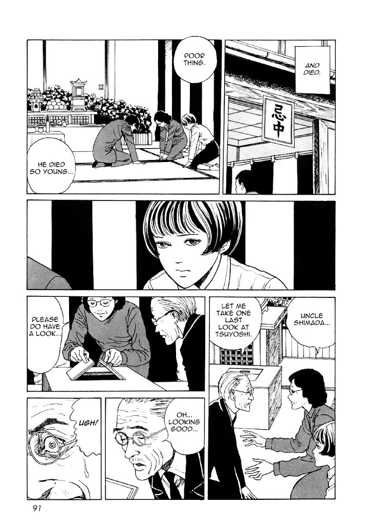 Itou Junji Kyoufu Manga Collection Chapter 13.2 page 57 - Vol.13 Chapter 2: Gravetown