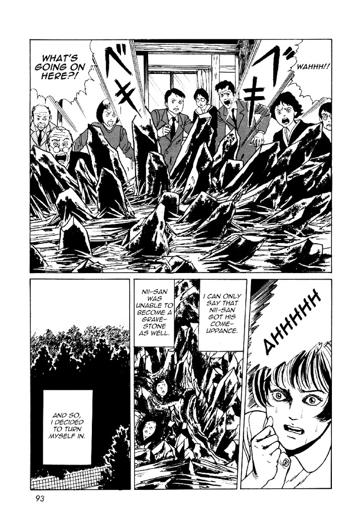 Itou Junji Kyoufu Manga Collection Chapter 13.2 page 59 - Vol.13 Chapter 2: Gravetown