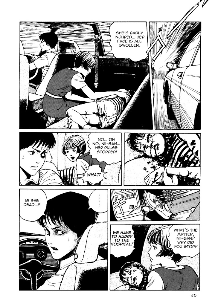 Itou Junji Kyoufu Manga Collection Chapter 13.2 page 6 - Vol.13 Chapter 2: Gravetown
