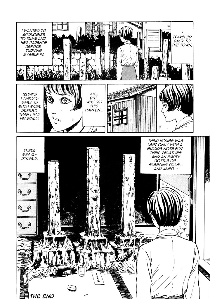 Itou Junji Kyoufu Manga Collection Chapter 13.2 page 60 - Vol.13 Chapter 2: Gravetown