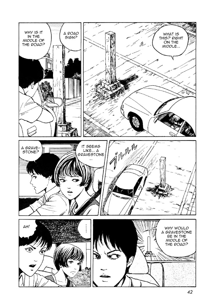 Itou Junji Kyoufu Manga Collection Chapter 13.2 page 8 - Vol.13 Chapter 2: Gravetown