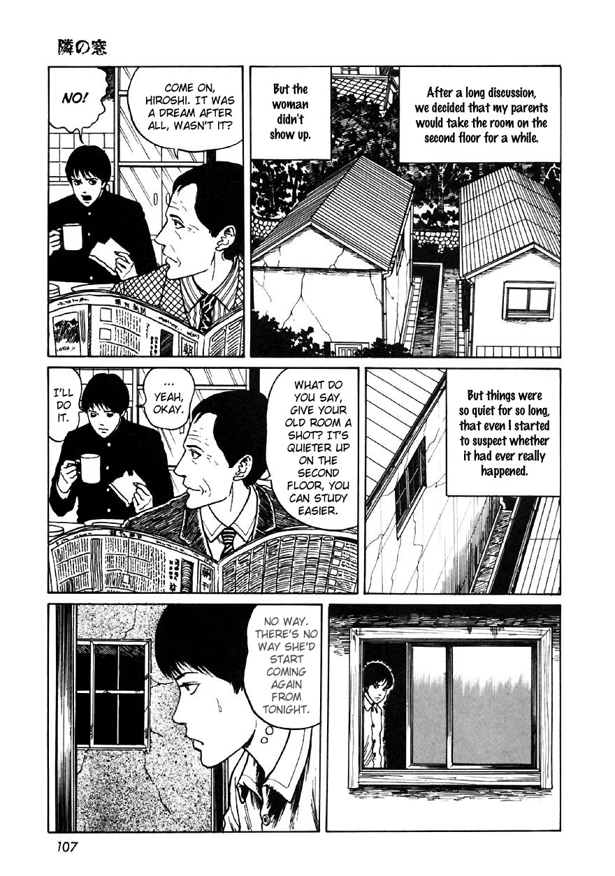 Itou Junji Kyoufu Manga Collection Chapter 13.3 page 13 - Vol.13 Chapter 3: The Adjacent Window