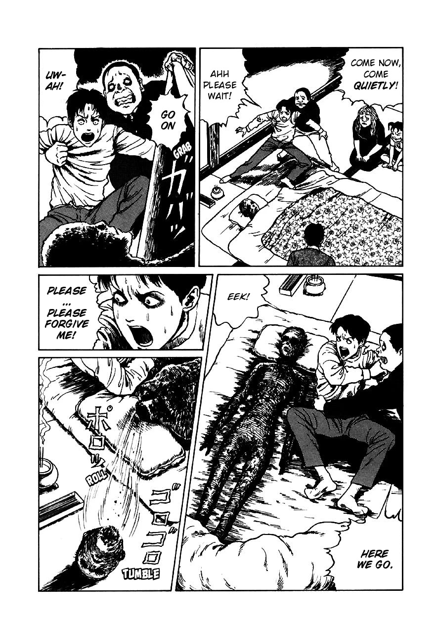 Itou Junji Kyoufu Manga Collection Chapter 13.4 page 30 - Vol.13 Chapter 4: The Bizarre Hikizuri Siblings - Second Daughter's Lover