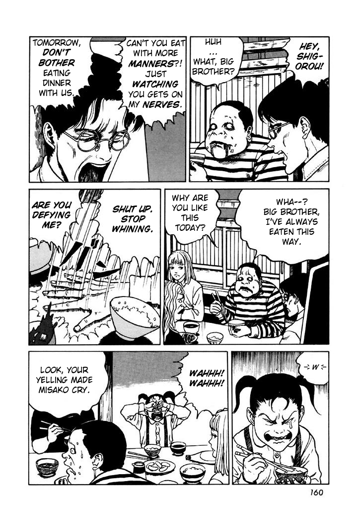 Itou Junji Kyoufu Manga Collection Chapter 13.5 page 10 - Vol.13 Chapter 5: The Bizarre Hikizuri Siblings- Seance