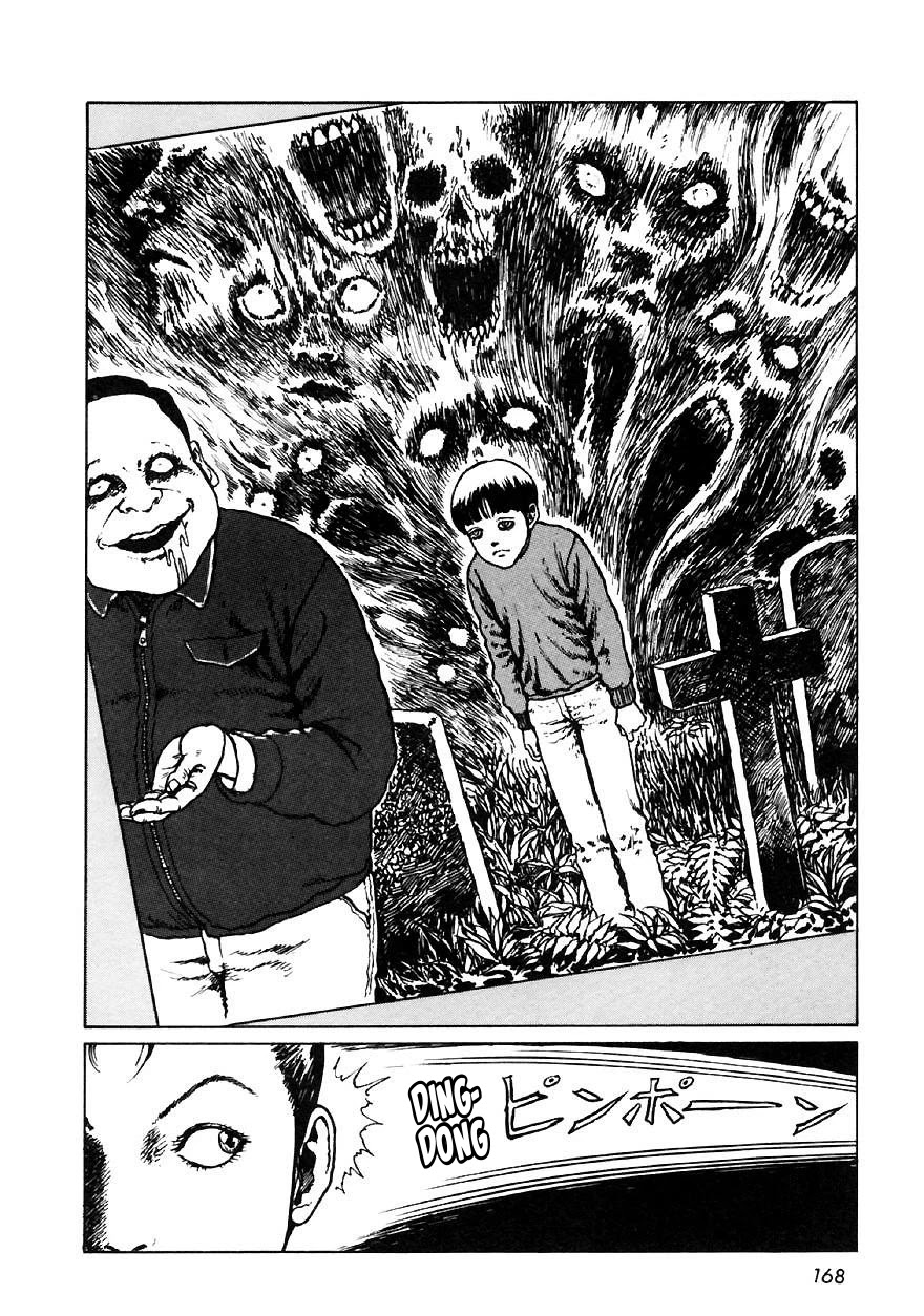 Itou Junji Kyoufu Manga Collection Chapter 13.5 page 18 - Vol.13 Chapter 5: The Bizarre Hikizuri Siblings- Seance