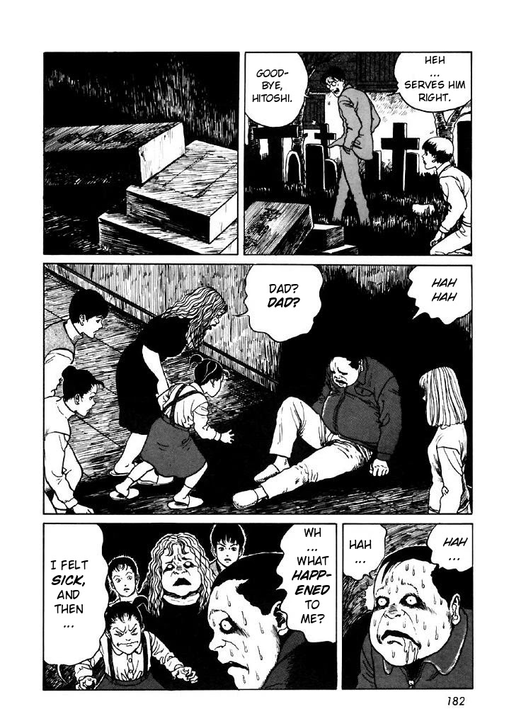 Itou Junji Kyoufu Manga Collection Chapter 13.5 page 32 - Vol.13 Chapter 5: The Bizarre Hikizuri Siblings- Seance