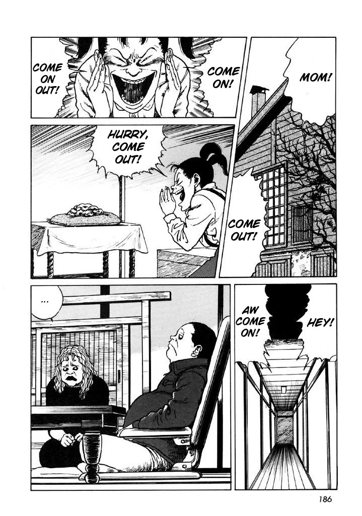 Itou Junji Kyoufu Manga Collection Chapter 13.5 page 36 - Vol.13 Chapter 5: The Bizarre Hikizuri Siblings- Seance