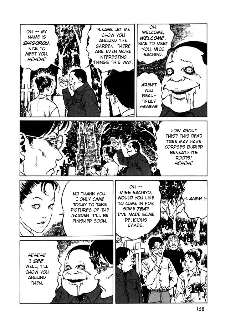 Itou Junji Kyoufu Manga Collection Chapter 13.5 page 8 - Vol.13 Chapter 5: The Bizarre Hikizuri Siblings- Seance