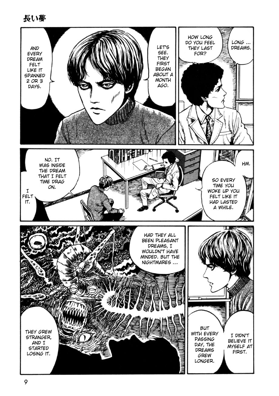 Itou Junji Kyoufu Manga Collection Chapter 14.1 page 10 - Vol.14 Chapter 1: Long Dream