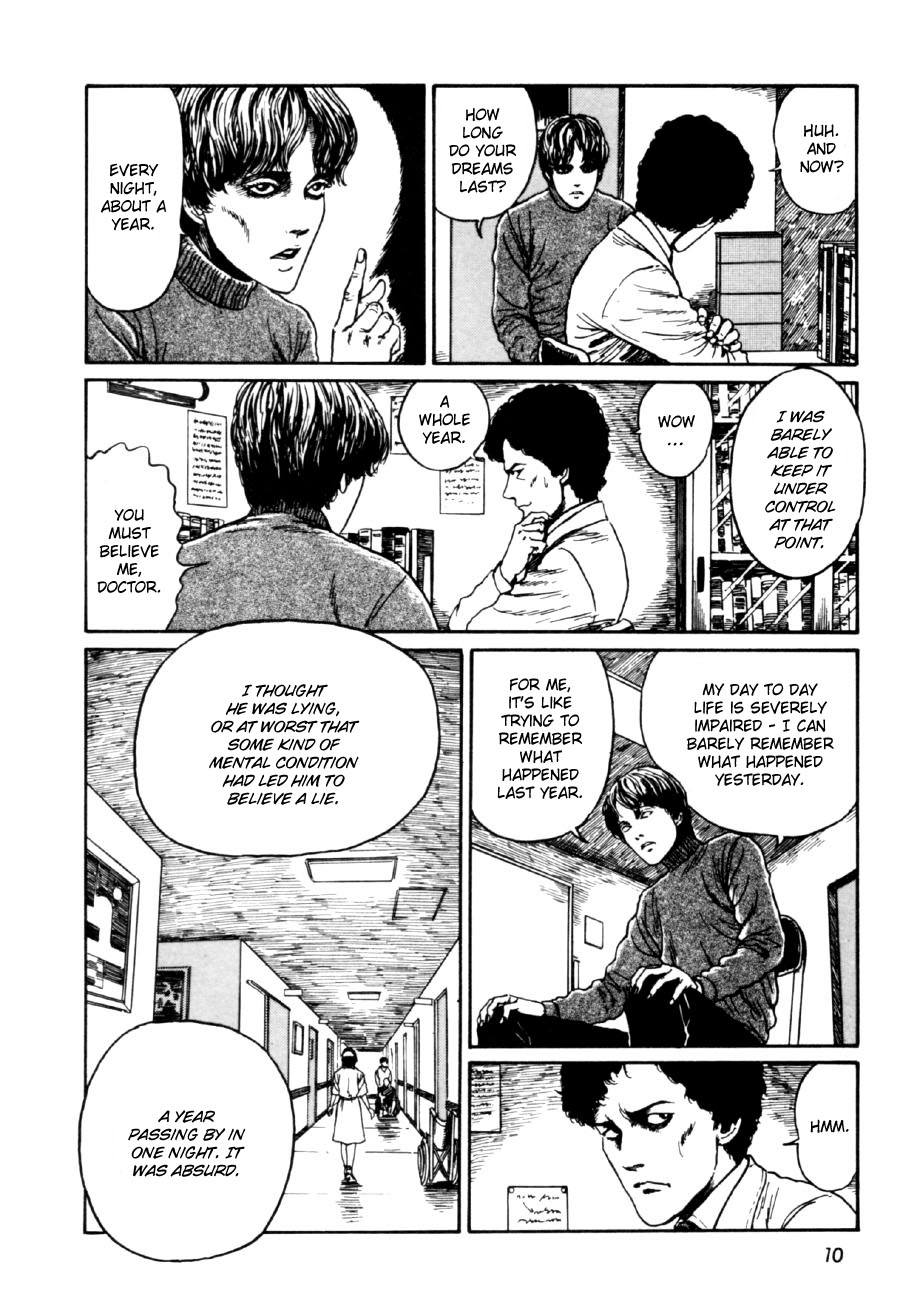 Itou Junji Kyoufu Manga Collection Chapter 14.1 page 11 - Vol.14 Chapter 1: Long Dream