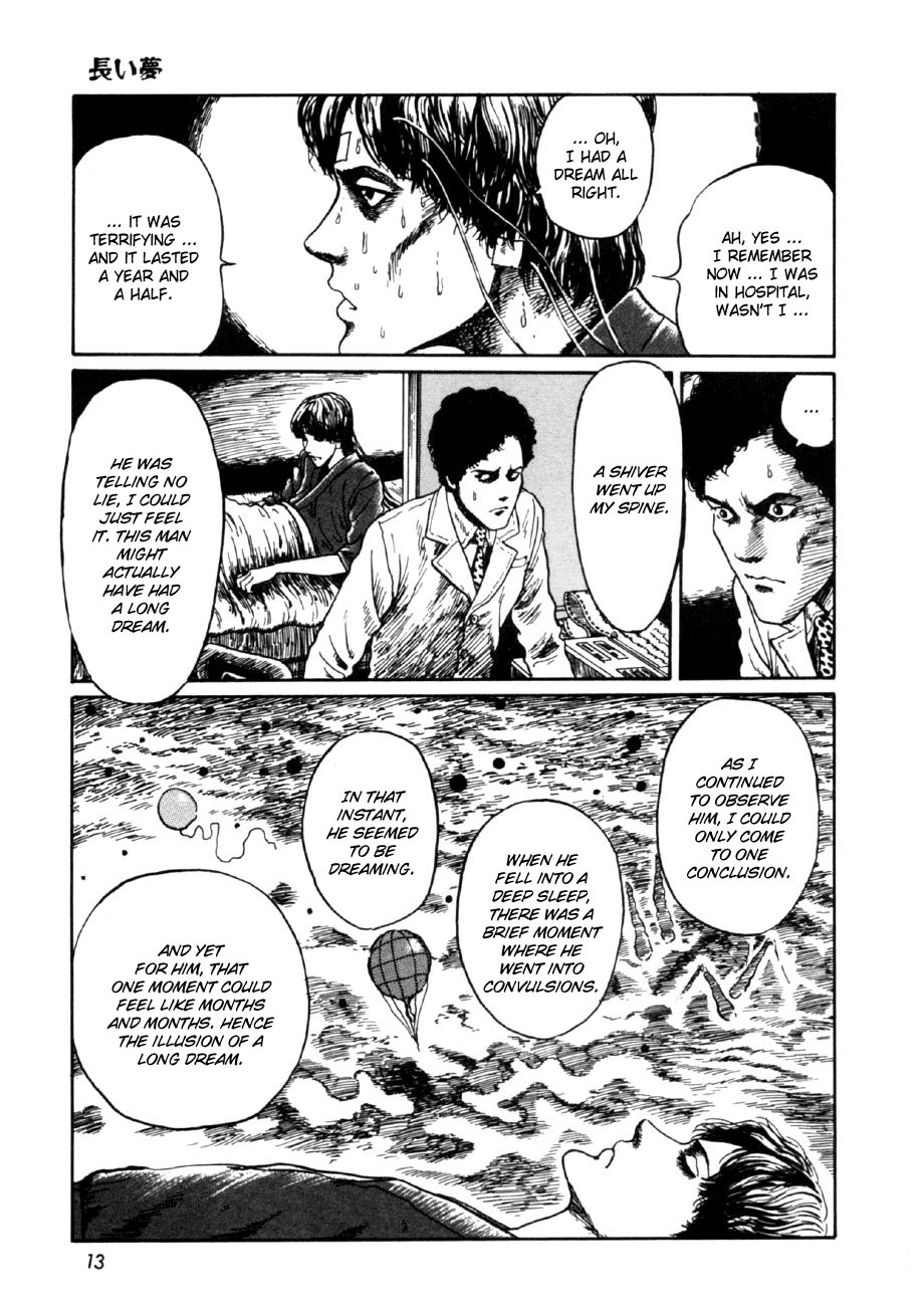 Itou Junji Kyoufu Manga Collection Chapter 14.1 page 14 - Vol.14 Chapter 1: Long Dream