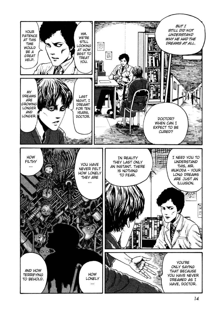 Itou Junji Kyoufu Manga Collection Chapter 14.1 page 15 - Vol.14 Chapter 1: Long Dream