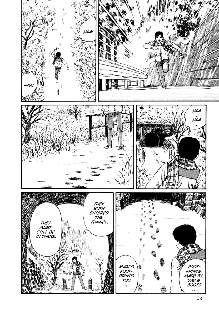 Itou Junji Kyoufu Manga Collection Chapter 14.2 page 20 - Vol.14 Chapter 2: The Story of the Mysterious Tunnel