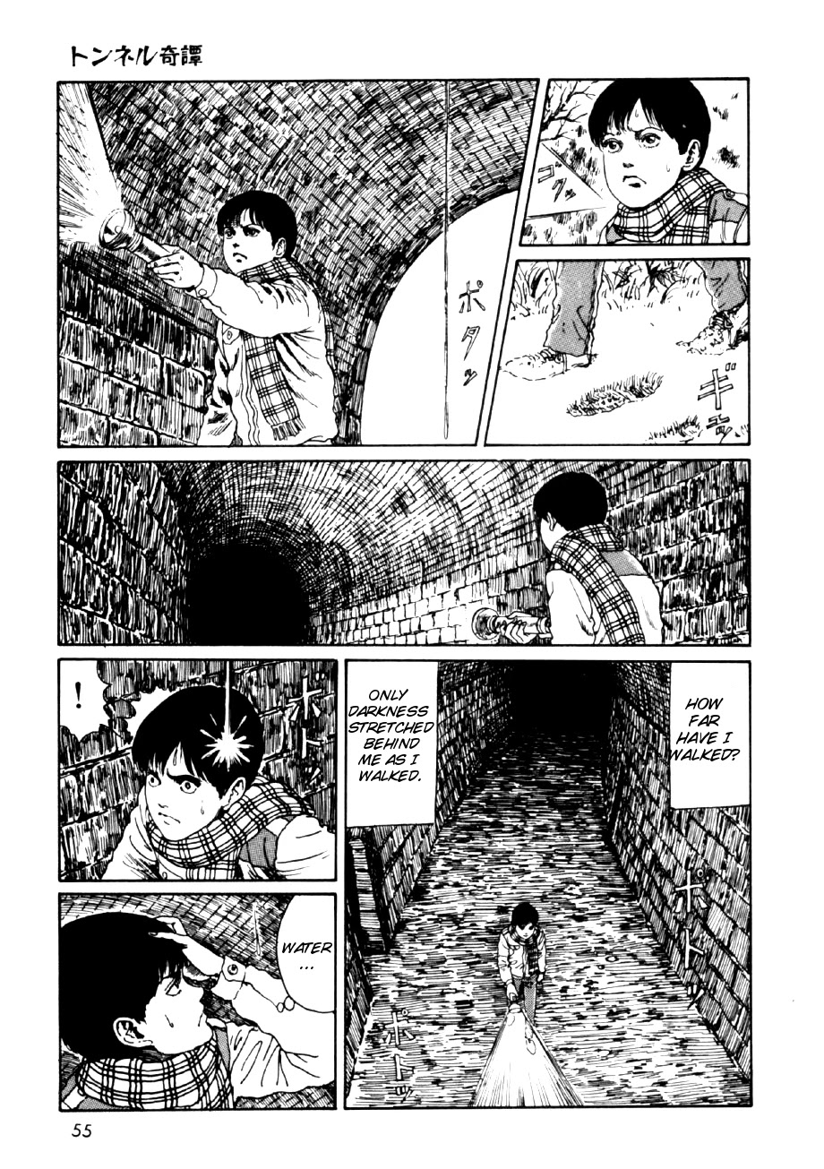Itou Junji Kyoufu Manga Collection Chapter 14.2 page 21 - Vol.14 Chapter 2: The Story of the Mysterious Tunnel
