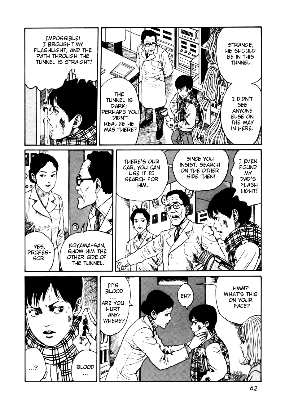 Itou Junji Kyoufu Manga Collection Chapter 14.2 page 28 - Vol.14 Chapter 2: The Story of the Mysterious Tunnel