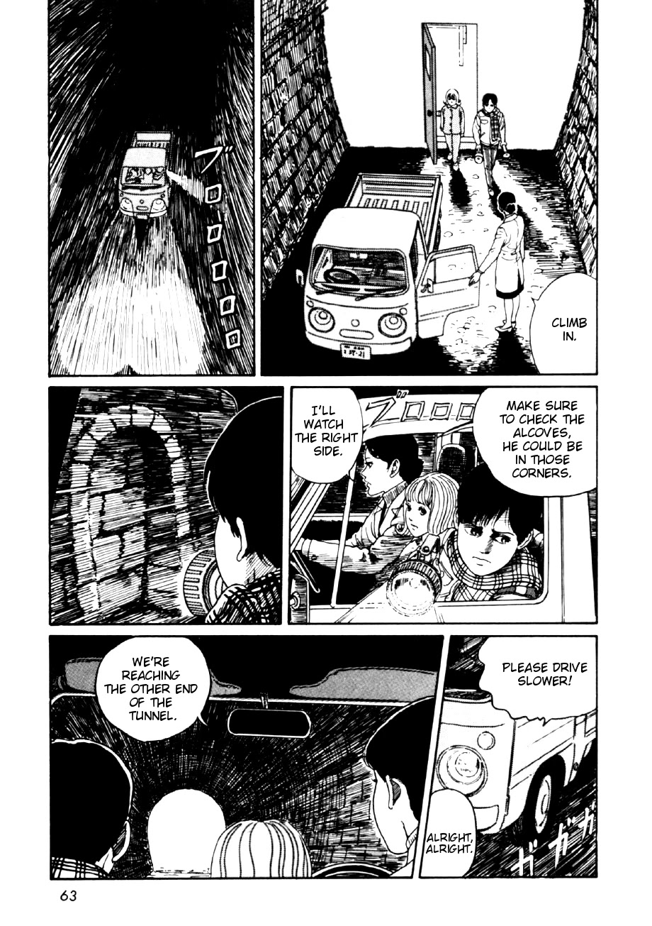 Itou Junji Kyoufu Manga Collection Chapter 14.2 page 29 - Vol.14 Chapter 2: The Story of the Mysterious Tunnel