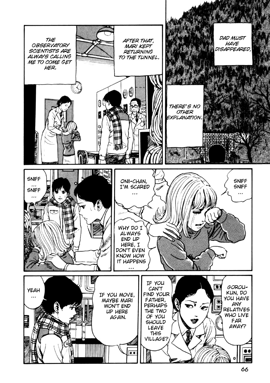 Itou Junji Kyoufu Manga Collection Chapter 14.2 page 32 - Vol.14 Chapter 2: The Story of the Mysterious Tunnel