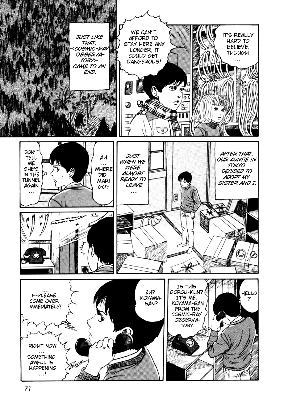 Itou Junji Kyoufu Manga Collection Chapter 14.2 page 37 - Vol.14 Chapter 2: The Story of the Mysterious Tunnel