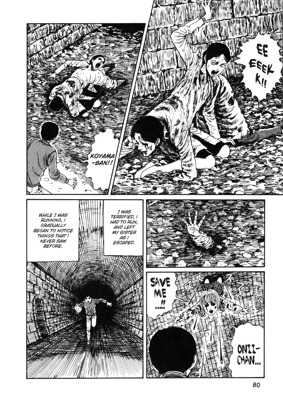 Itou Junji Kyoufu Manga Collection Chapter 14.2 page 46 - Vol.14 Chapter 2: The Story of the Mysterious Tunnel