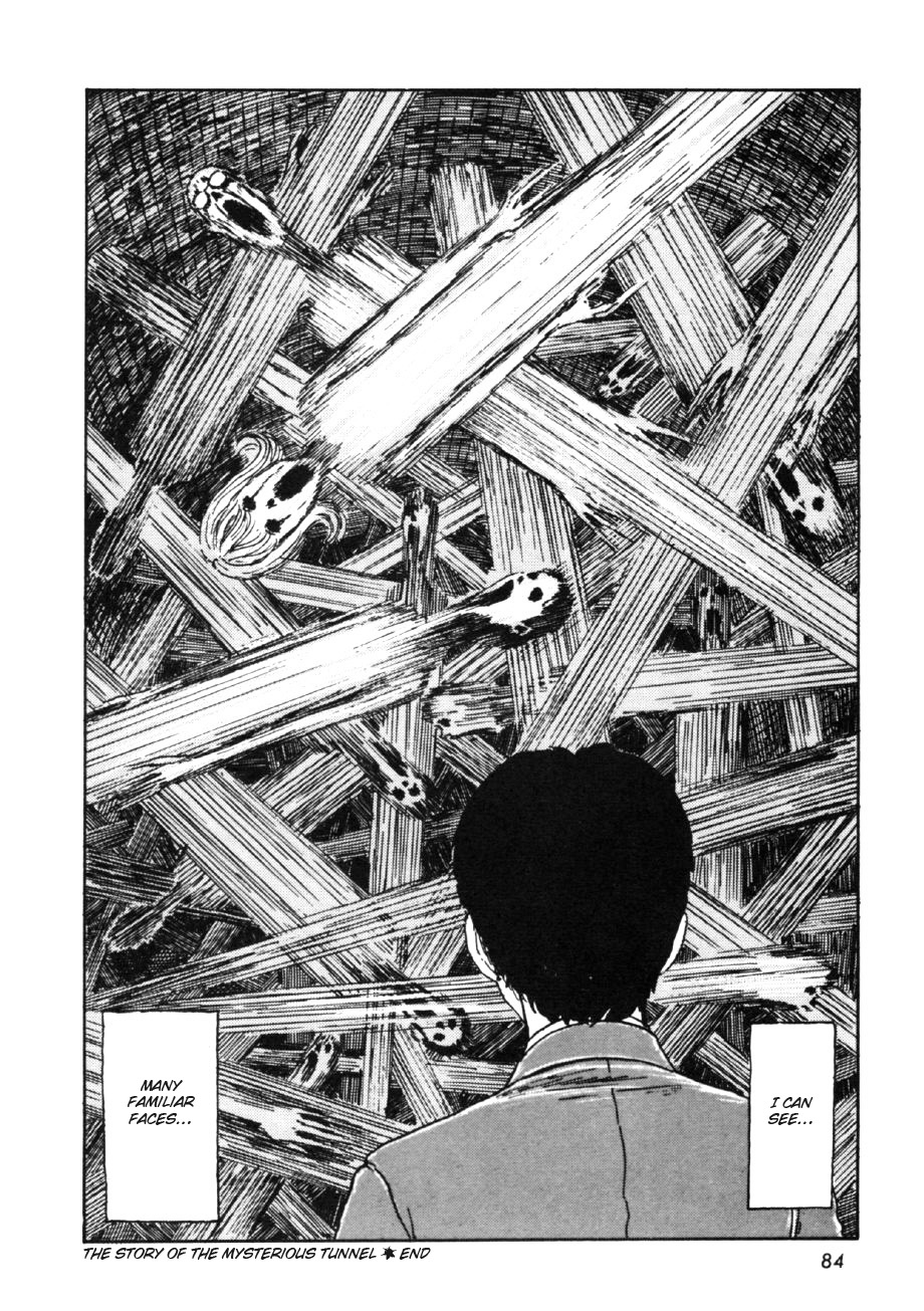 Itou Junji Kyoufu Manga Collection Chapter 14.2 page 50 - Vol.14 Chapter 2: The Story of the Mysterious Tunnel
