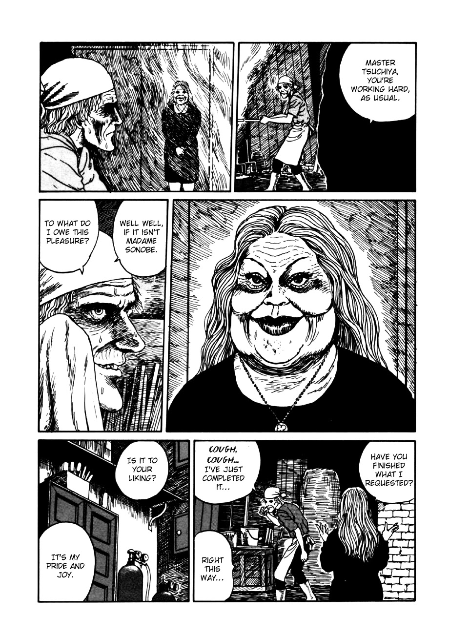 Itou Junji Kyoufu Manga Collection Chapter 14.3 page 12 - Vol.14 Chapter 3: Bronze Statue