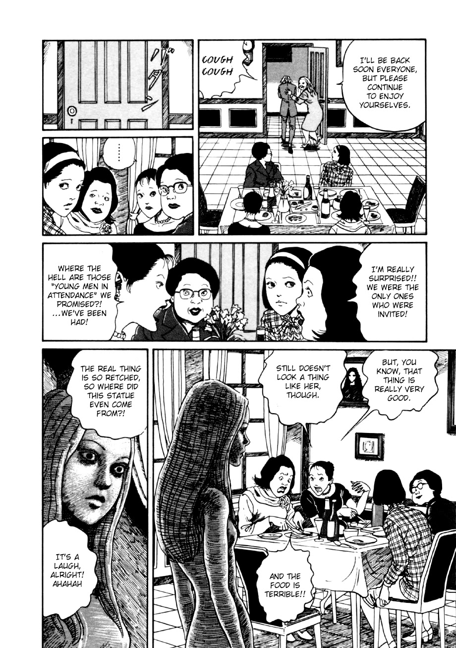 Itou Junji Kyoufu Manga Collection Chapter 14.3 page 18 - Vol.14 Chapter 3: Bronze Statue