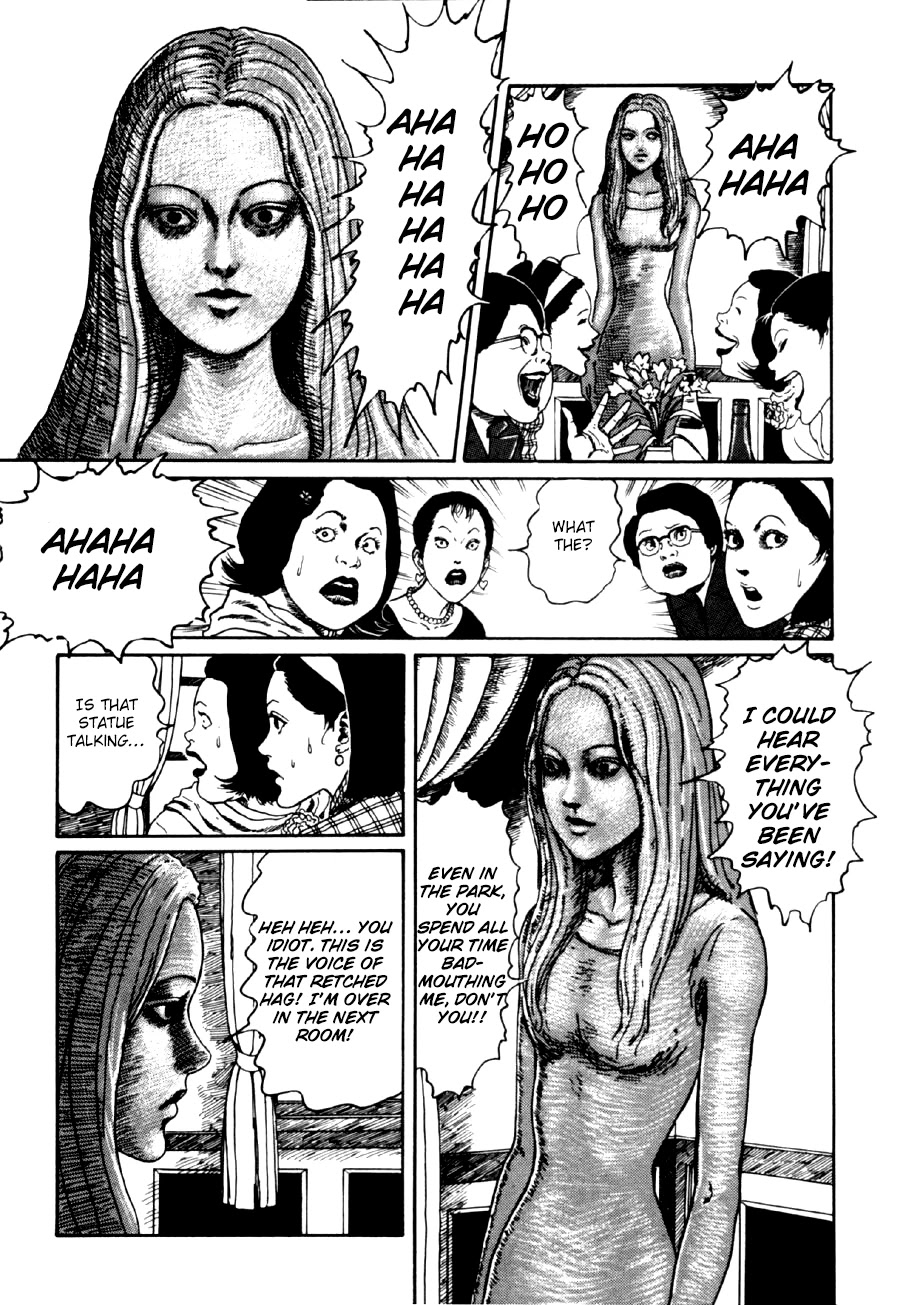 Itou Junji Kyoufu Manga Collection Chapter 14.3 page 19 - Vol.14 Chapter 3: Bronze Statue