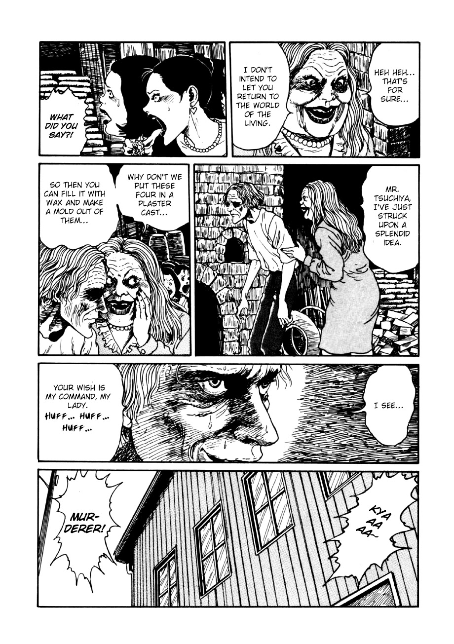 Itou Junji Kyoufu Manga Collection Chapter 14.3 page 22 - Vol.14 Chapter 3: Bronze Statue