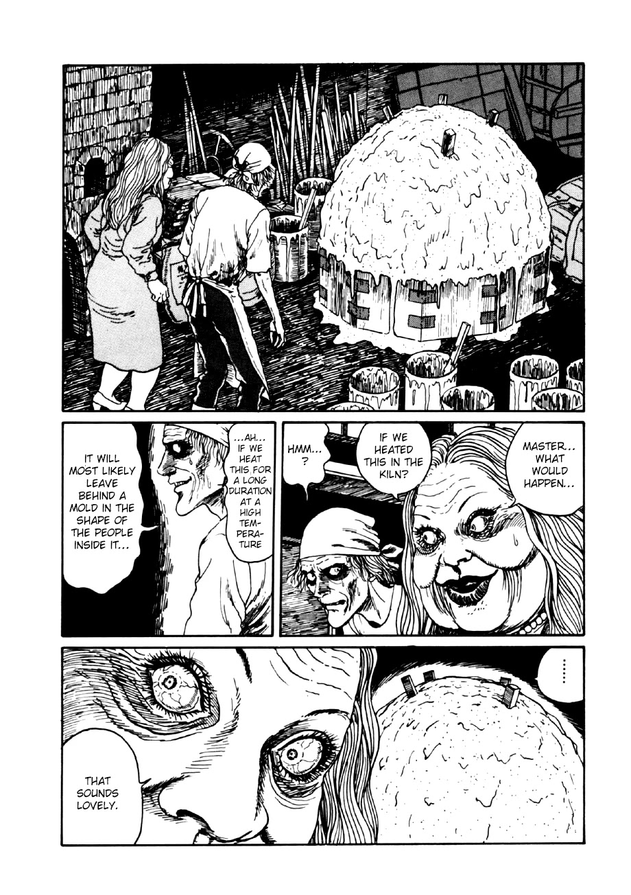 Itou Junji Kyoufu Manga Collection Chapter 14.3 page 24 - Vol.14 Chapter 3: Bronze Statue
