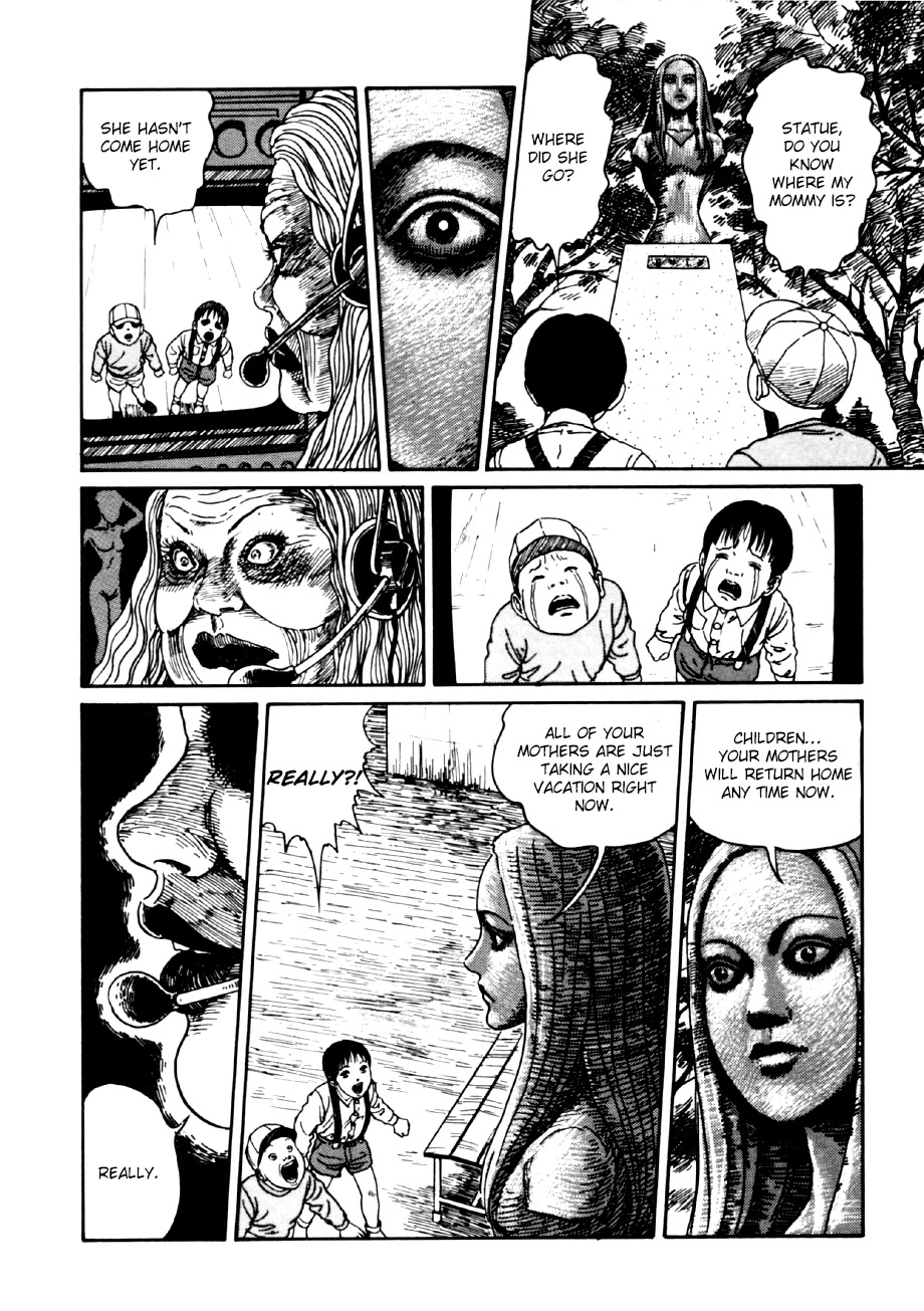 Itou Junji Kyoufu Manga Collection Chapter 14.3 page 30 - Vol.14 Chapter 3: Bronze Statue