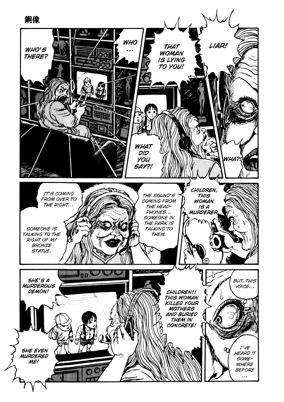 Itou Junji Kyoufu Manga Collection Chapter 14.3 page 31 - Vol.14 Chapter 3: Bronze Statue