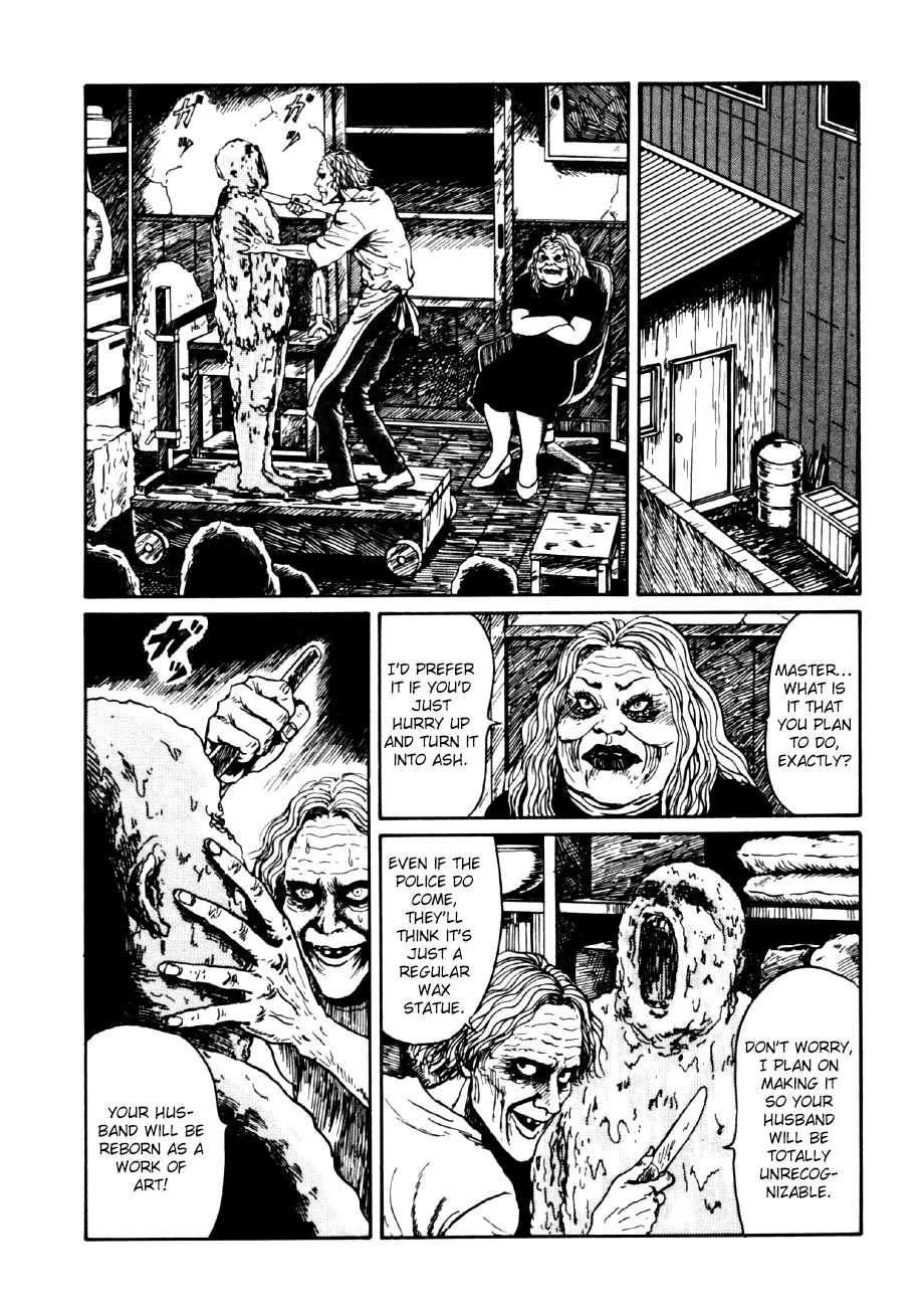 Itou Junji Kyoufu Manga Collection Chapter 14.3 page 36 - Vol.14 Chapter 3: Bronze Statue