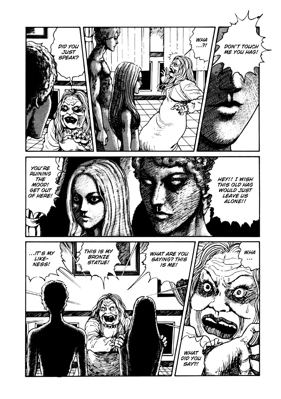 Itou Junji Kyoufu Manga Collection Chapter 14.3 page 40 - Vol.14 Chapter 3: Bronze Statue