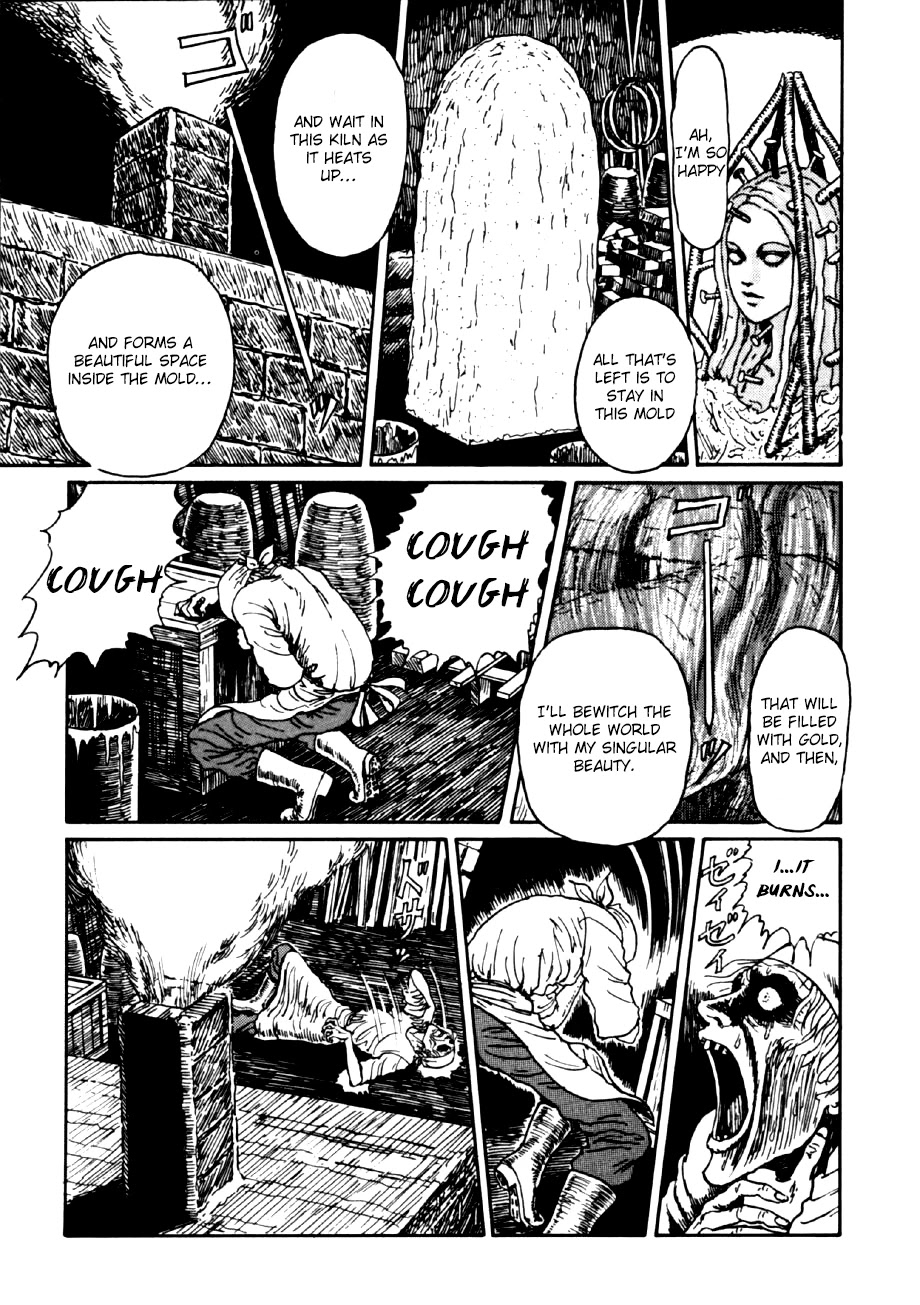 Itou Junji Kyoufu Manga Collection Chapter 14.3 page 49 - Vol.14 Chapter 3: Bronze Statue