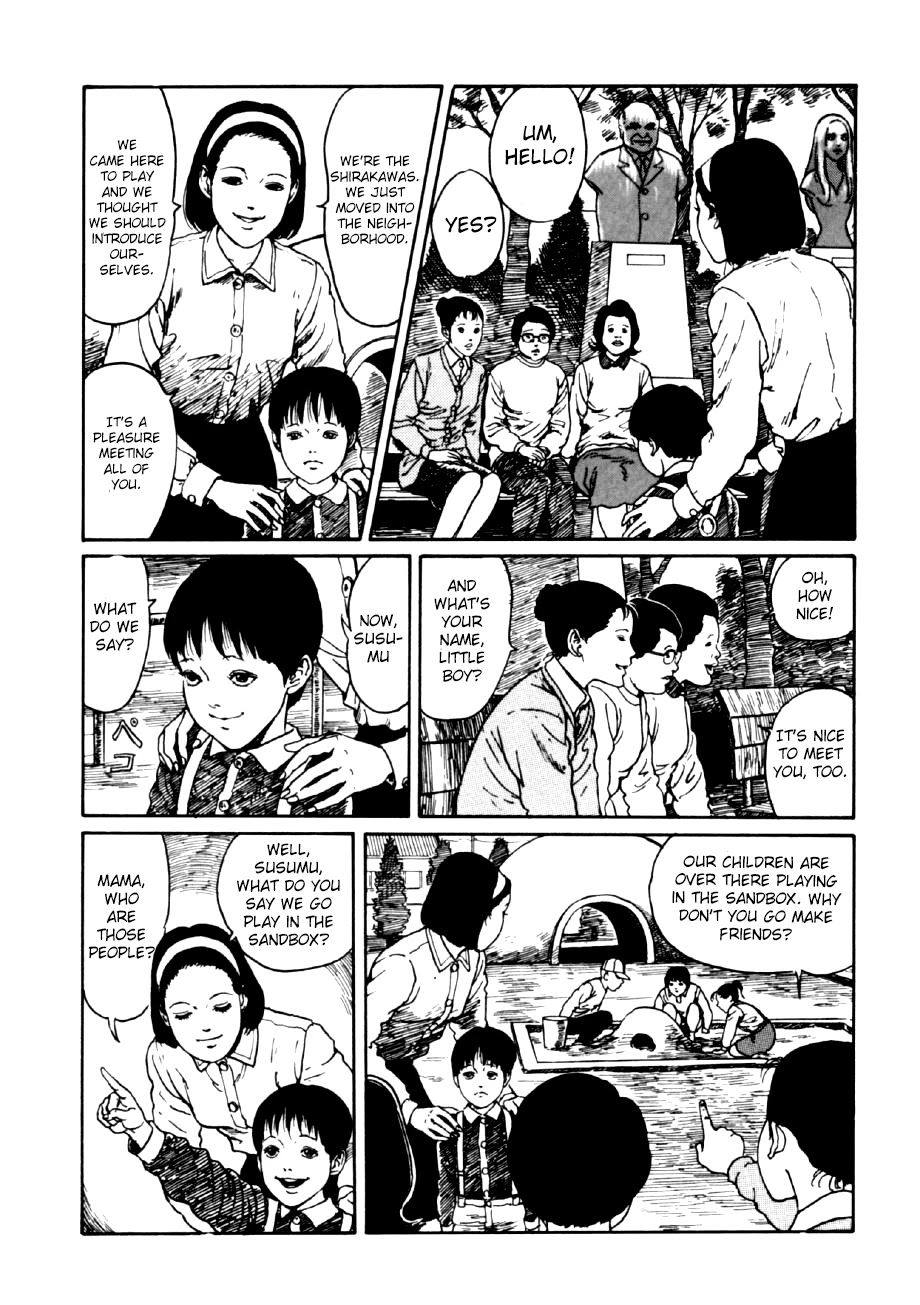Itou Junji Kyoufu Manga Collection Chapter 14.3 page 6 - Vol.14 Chapter 3: Bronze Statue