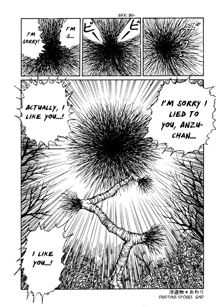 Itou Junji Kyoufu Manga Collection Chapter 14.4 page 50 - Vol.14 Chapter 4: Drifting Spores