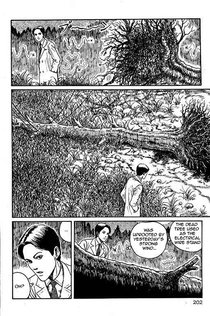 Itou Junji Kyoufu Manga Collection Chapter 14.5 page 18 - Vol.14 Chapter 5: Blood Sickness of the White Sands Village