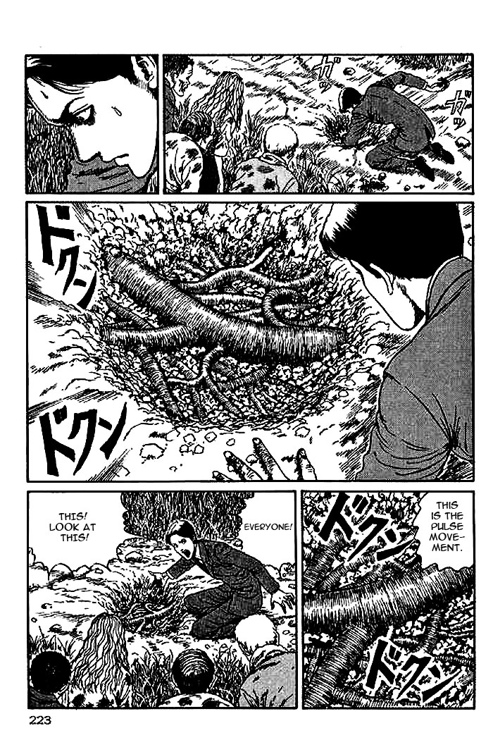 Itou Junji Kyoufu Manga Collection Chapter 14.5 page 39 - Vol.14 Chapter 5: Blood Sickness of the White Sands Village