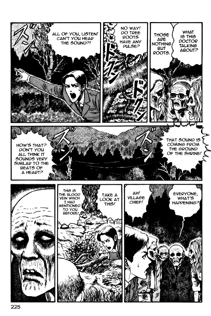 Itou Junji Kyoufu Manga Collection Chapter 14.5 page 41 - Vol.14 Chapter 5: Blood Sickness of the White Sands Village