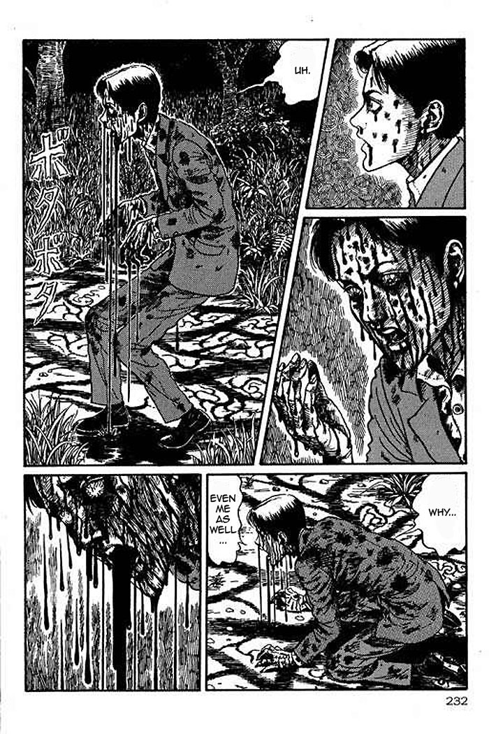 Itou Junji Kyoufu Manga Collection Chapter 14.5 page 48 - Vol.14 Chapter 5: Blood Sickness of the White Sands Village