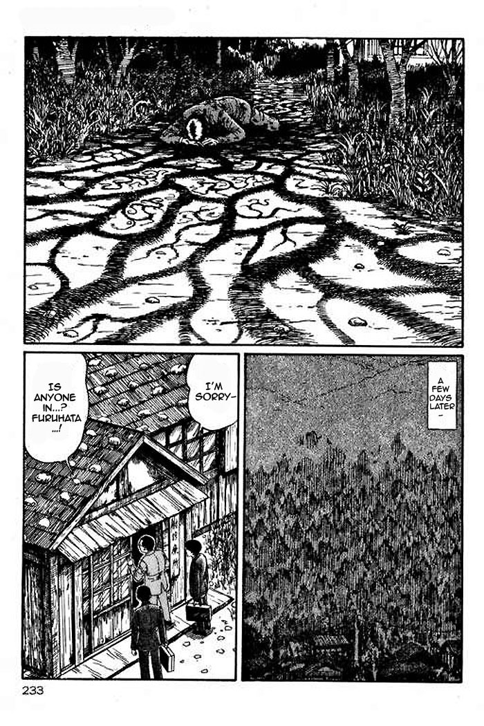 Itou Junji Kyoufu Manga Collection Chapter 14.5 page 49 - Vol.14 Chapter 5: Blood Sickness of the White Sands Village