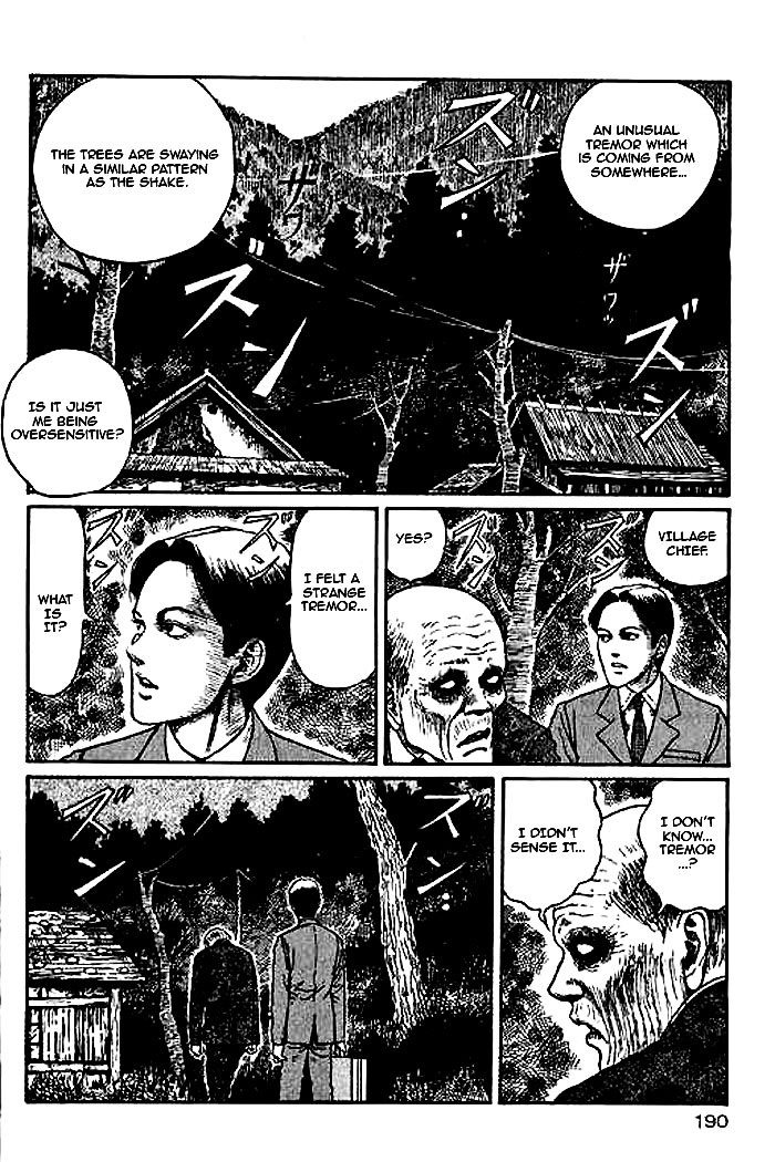 Itou Junji Kyoufu Manga Collection Chapter 14.5 page 6 - Vol.14 Chapter 5: Blood Sickness of the White Sands Village