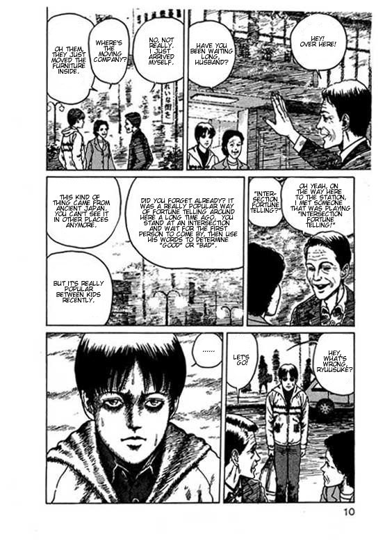 Itou Junji Kyoufu Manga Collection Chapter 15.1 page 11 - Vol.15 Chapter 1: The Intersection's Pretty Boy
