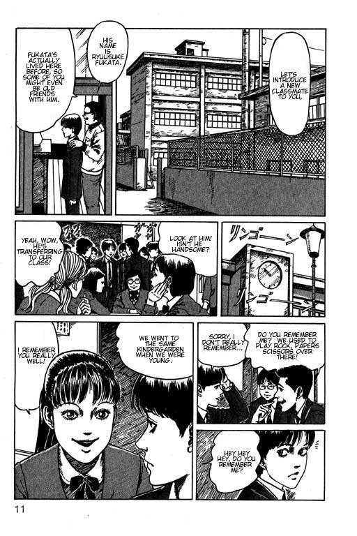 Itou Junji Kyoufu Manga Collection Chapter 15.1 page 12 - Vol.15 Chapter 1: The Intersection's Pretty Boy