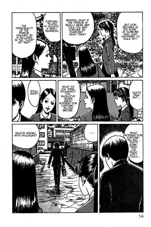 Itou Junji Kyoufu Manga Collection Chapter 15.1 page 15 - Vol.15 Chapter 1: The Intersection's Pretty Boy