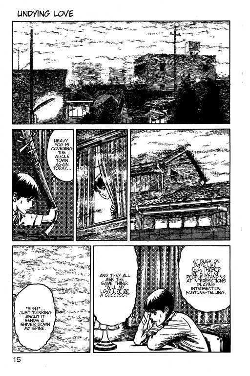 Itou Junji Kyoufu Manga Collection Chapter 15.1 page 16 - Vol.15 Chapter 1: The Intersection's Pretty Boy