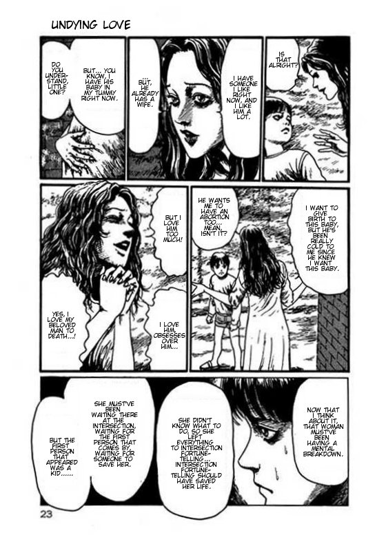 Itou Junji Kyoufu Manga Collection Chapter 15.1 page 24 - Vol.15 Chapter 1: The Intersection's Pretty Boy