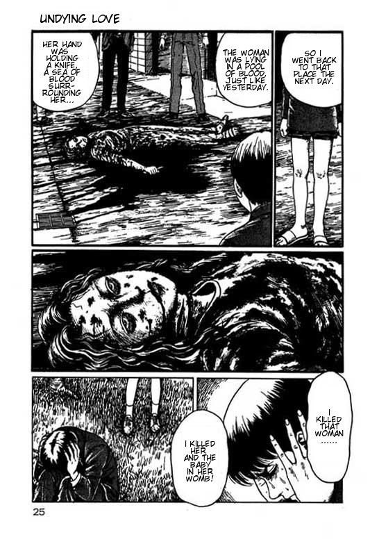 Itou Junji Kyoufu Manga Collection Chapter 15.1 page 26 - Vol.15 Chapter 1: The Intersection's Pretty Boy