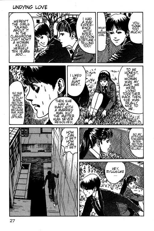 Itou Junji Kyoufu Manga Collection Chapter 15.1 page 28 - Vol.15 Chapter 1: The Intersection's Pretty Boy